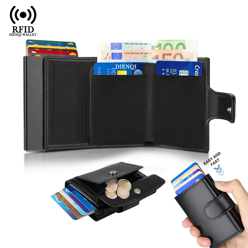 กระเป๋าใส่บัตรเครดิตแบบโลหะ ป้ - Index Card Holder บทวิจารณ์และราคา