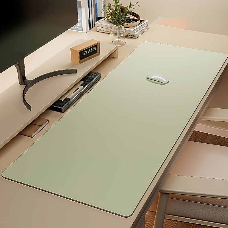 แผ่นรองเมาส์หนัง PU ขนาดใหญ่ 1 - Leather Desk Pad บทวิจารณ์และราคา