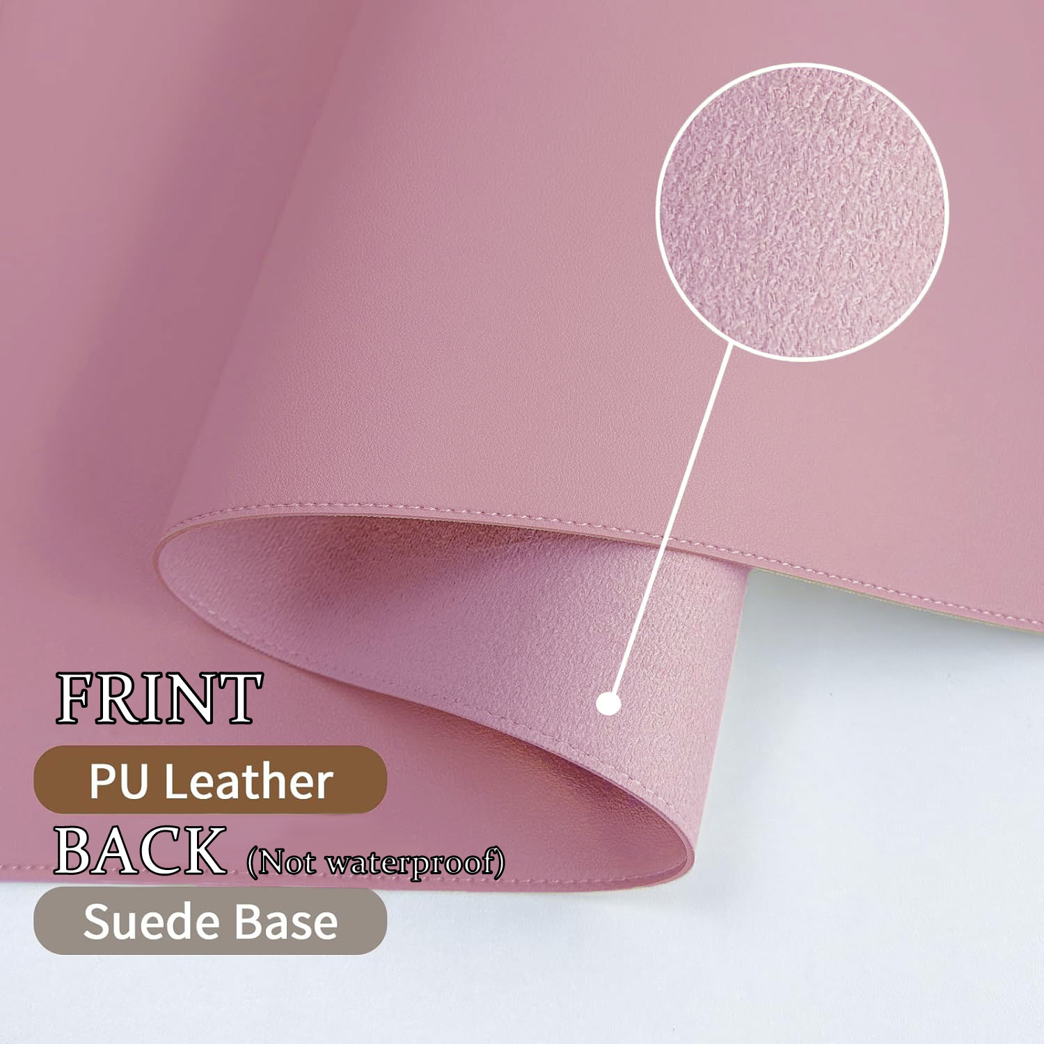 แผ่นรองโต๊ะทำงานแบบสองด้าน, แผ - Leather Desk Pad บทวิจารณ์และราคา