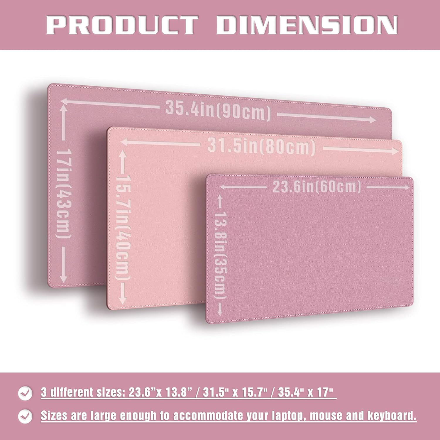 แผ่นรองโต๊ะทำงานแบบสองด้าน, แผ - Leather Desk Pad บทวิจารณ์และราคา