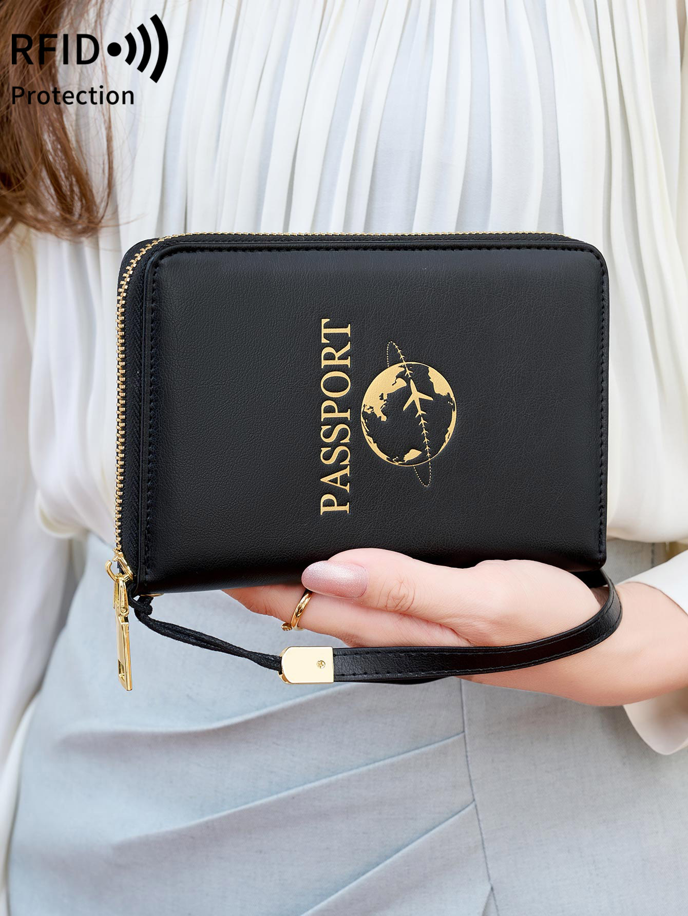 กระเป๋าใส่พาสปอร์ตแบบป้องกัน R - Index Card Holder บทวิจารณ์และราคา